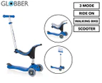 Globber GO UP Sporty Scooter - Navy Blue