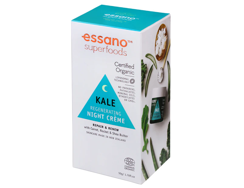 Essano Superfoods Kale Regenerating Night Crème 50g