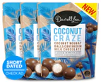 3 x Darrell Lea Coconut Craze Chocolate Bites 160g