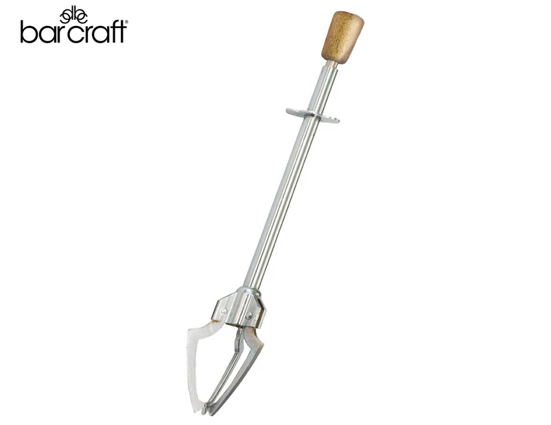 BarCraft 17cm Stainless Steel Ice Cube & Pickle Grabber
