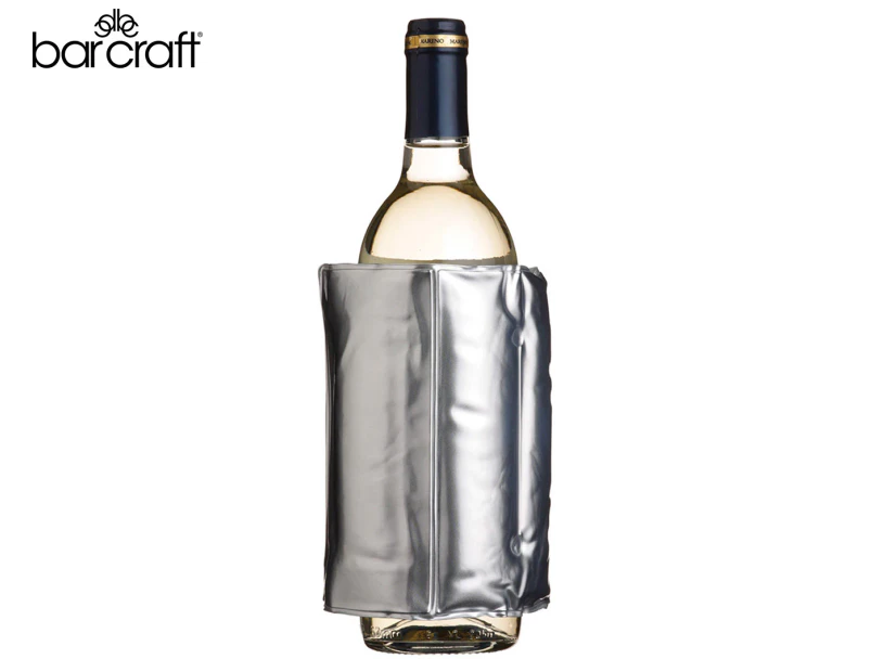 BarCraft Adjustable Wrap Around Freezable Wine Cooler Sleeve