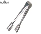 BarCraft 17cm Stainless Steel Ice Tongs