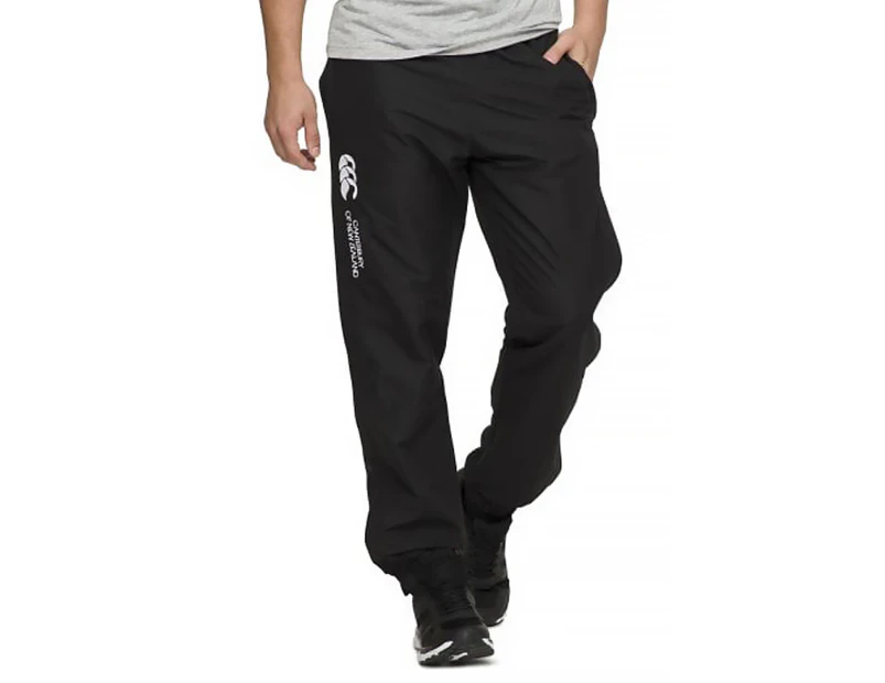 Canterbury Men's Cuffed Stadium Trackpants / Tracksuit Pants - Black