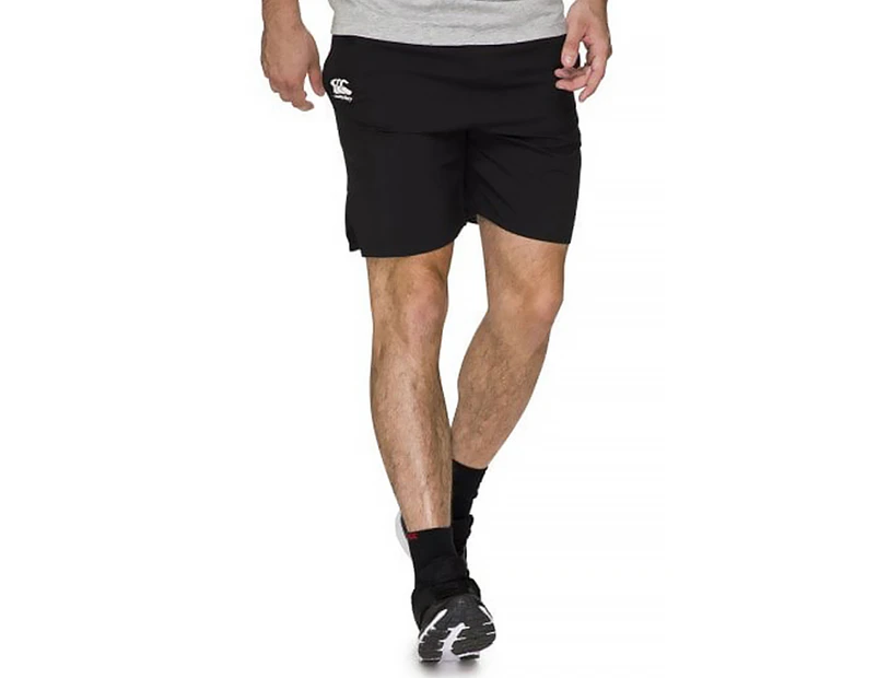 Canterbury Men's 7-Inch Vapodri Woven Gym Shorts - Black