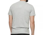 Canterbury Men's Crew Neck Logo Tee / T-Shirt / Tshirt - Classic Grey Marle