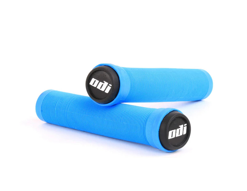 ODI Flangeless SLX Grips | 160mm | Light Blue