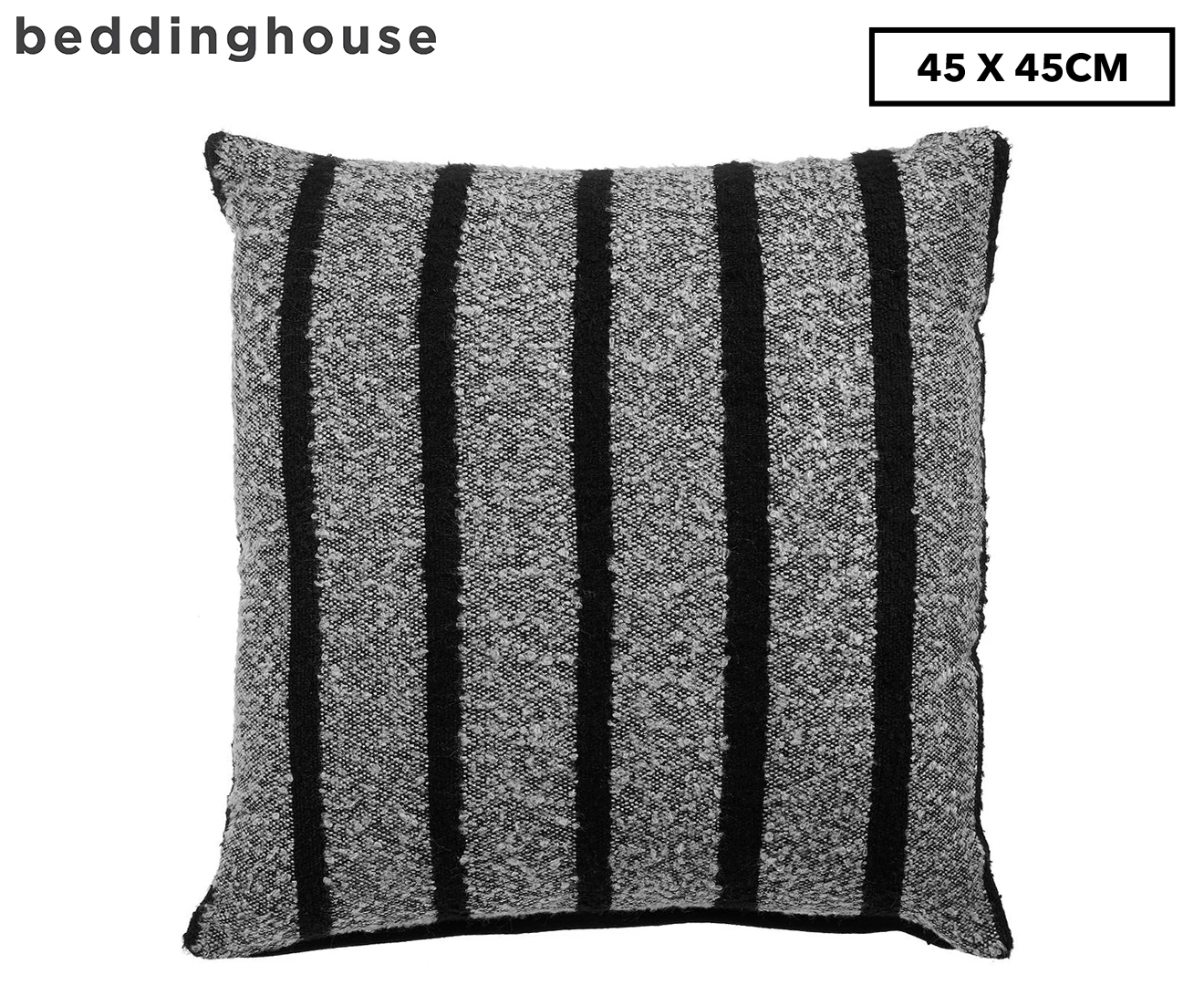 Bedding House 45x45cm Honshu Cushion - Black