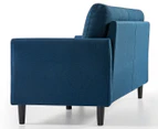 Zinus 3-Seat Jackie Sofa - Blue Weave/Black