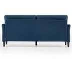 Zinus Jackie Sofa Couch 3 Seater - Blue Weave