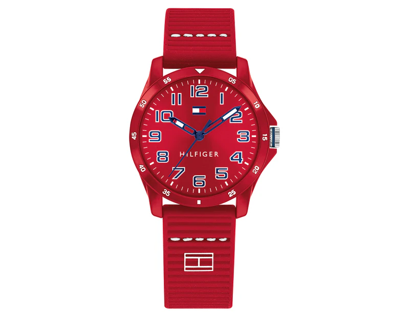 Tommy Hilfiger Kids' 36mm Silicone Watch - Red