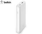 Belkin BoostCharge 20000mAh USB-C Power Bank - White