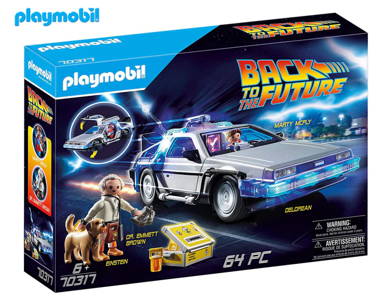 Playmobil Back To The Future Delorean Playset
