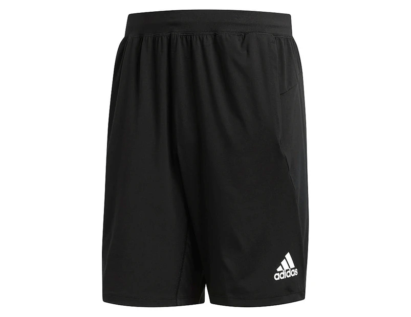 Adidas Men's 4KRFT Ultimate 9-Inch Knit Shorts - Black
