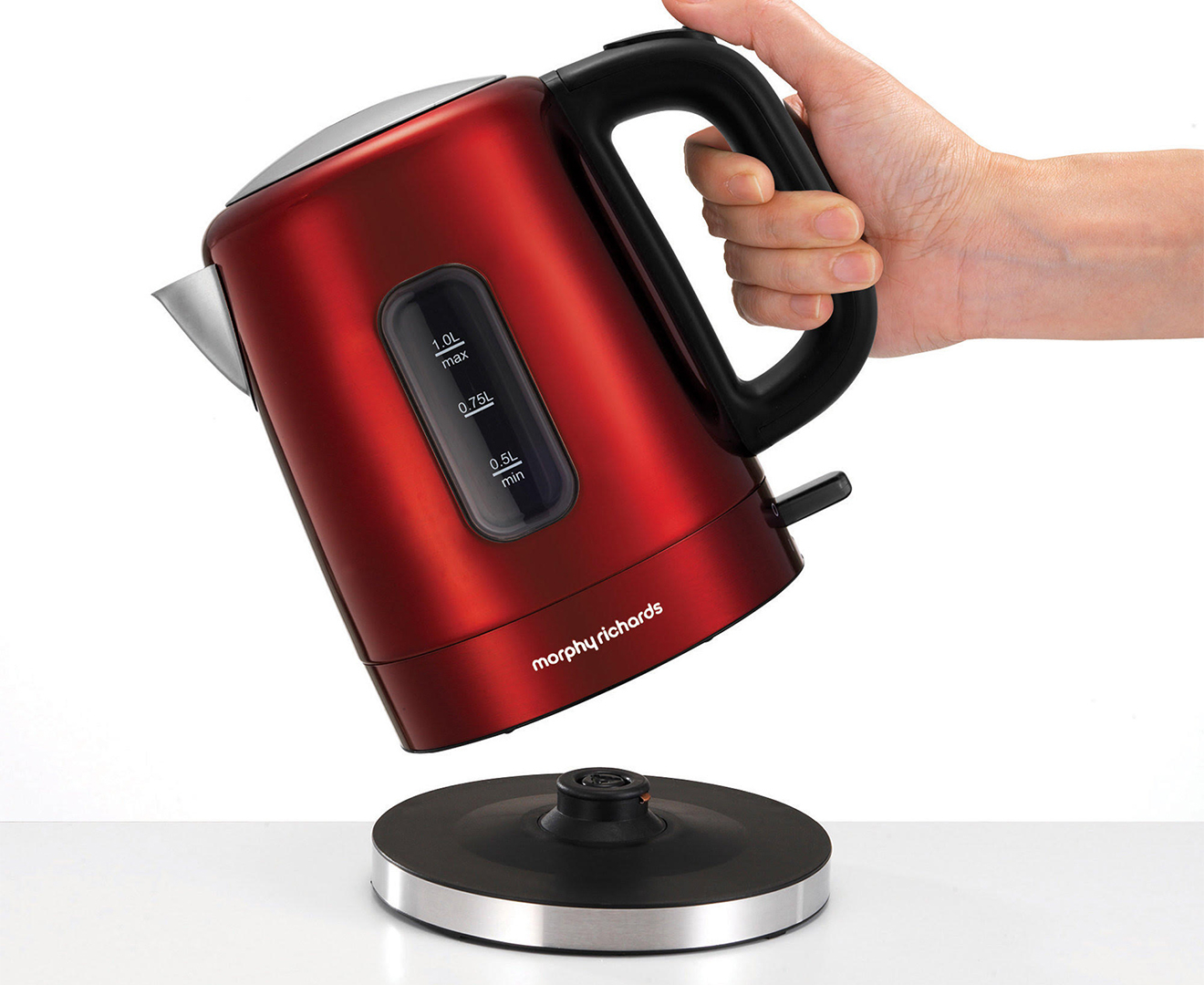 Ovente Stainless Steel Electric Kettle with Touch Screen Control Panel,  1.7L (KS58 Series)
