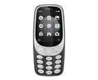 Nokia 3310 (2017, 3G Quadband, Keypad) - Charcoal