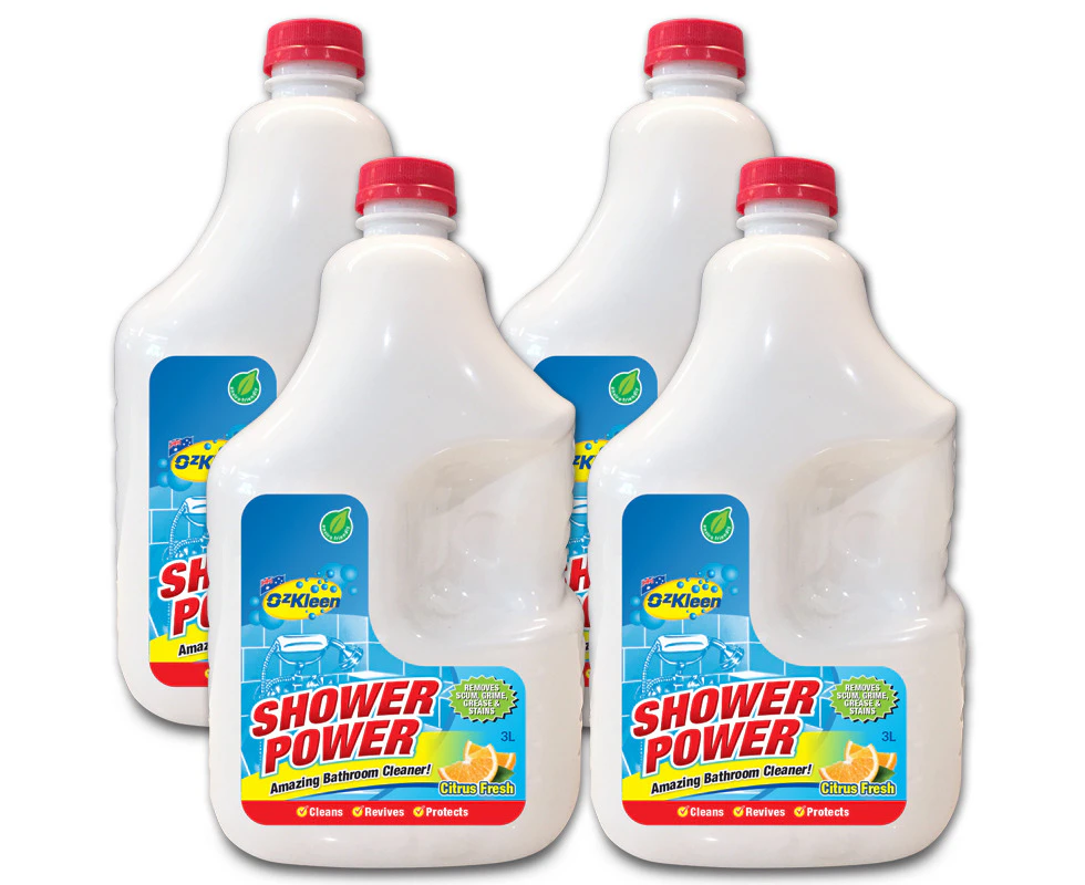 4PK 3L Shower Power Citrus Bathroom Cleaner