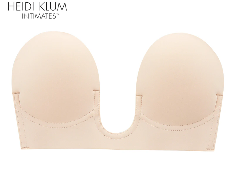 Heidi Klum Intimates Solutions Deep Plunge Bra - Nude