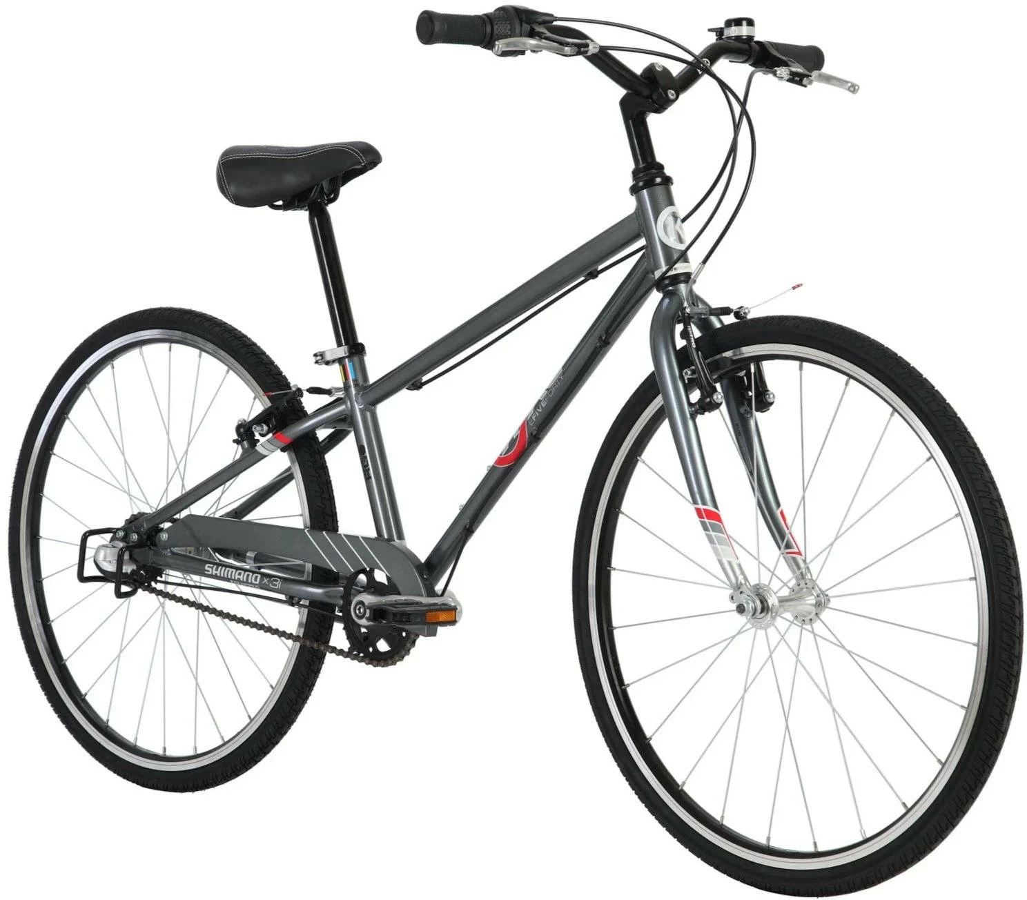 Byk E540X3I 3 Speed Boys Bike Stealth Charcoal