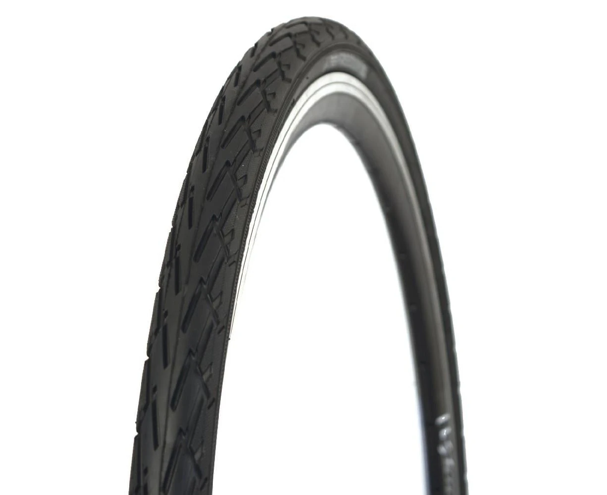 Freedom Scorcher Deluxe 700x28c Puncture Resistant Hybrid Bike Tyre - Black