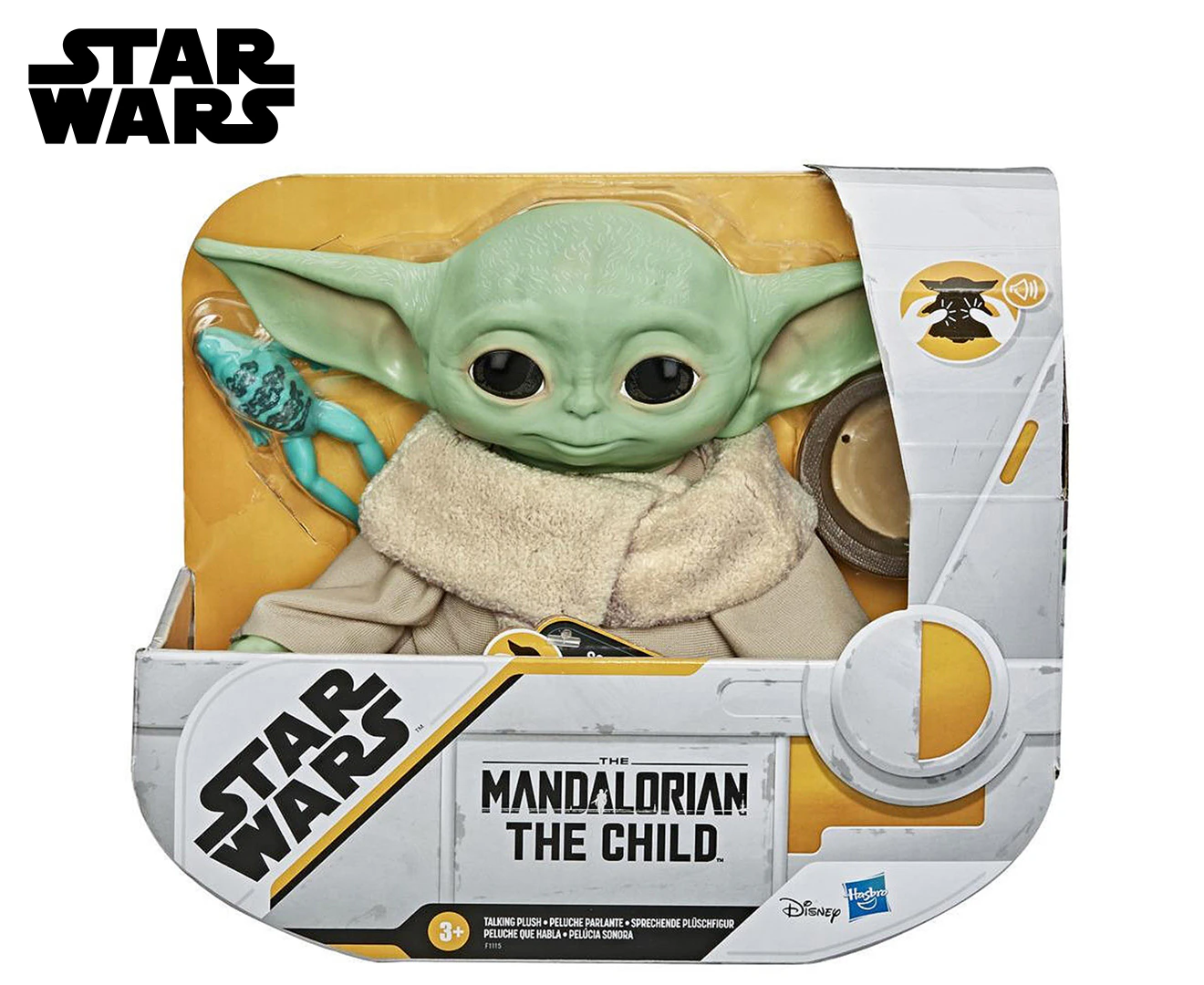 Star Wars The Mandalorian The Child Talking Plush