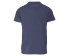 French Connection Men's Graphic Crew Neck Tee / T-Shirt / Tshirt - Blue