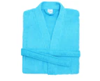 Comfy Unisex Co Bath Robe / Loungewear (Surf Blue) - RW2637