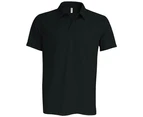 Kariban Proact Mens Short Sleeve Performance Polo Shirt (Black) - RW4246