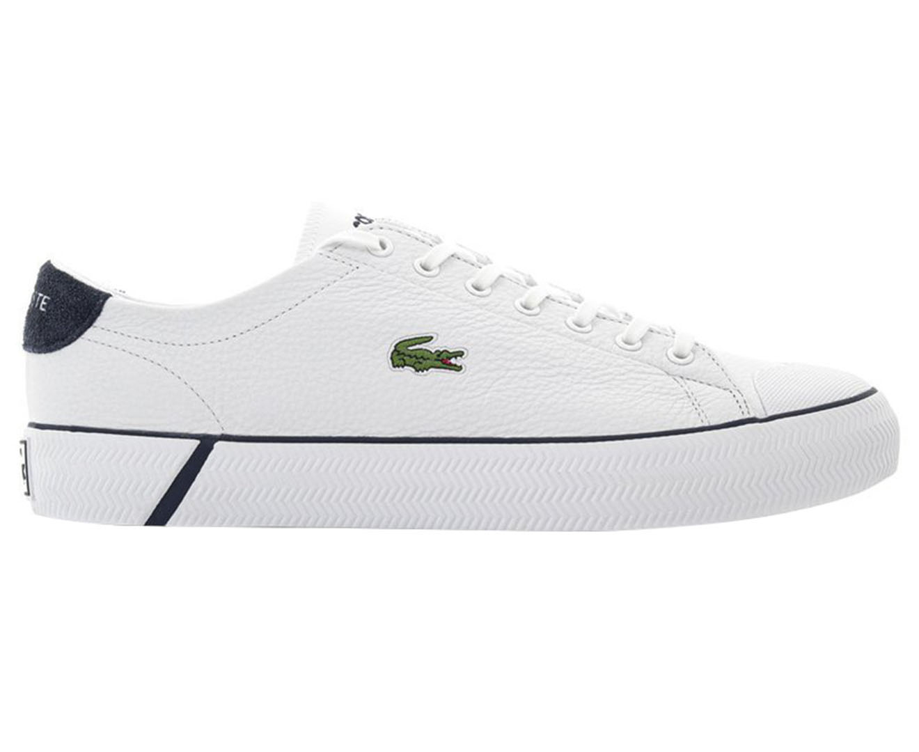 Lacoste Men's Gripshot 120 5 Sneakers - White/Navy | Catch.com.au