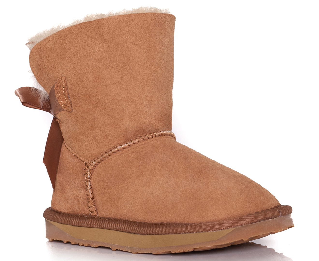 Tan bailey bow top uggs