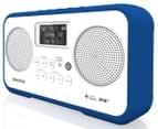 Sangean DPR-77 Portable Digital Radio - White/Blue 3