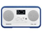 Sangean DPR-77 Portable Digital Radio - White/Blue 6