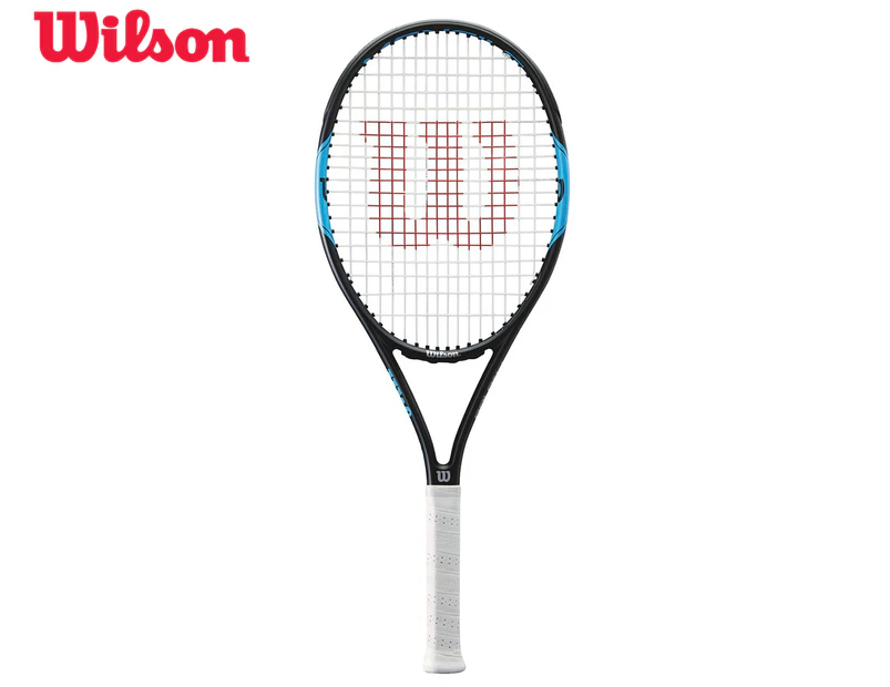 Wilson 27" Monfils Pro 100 Tennis Racquet - Black/Blue
