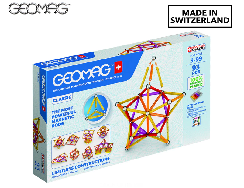 Geomag 93-Piece Classic Panels Play Set