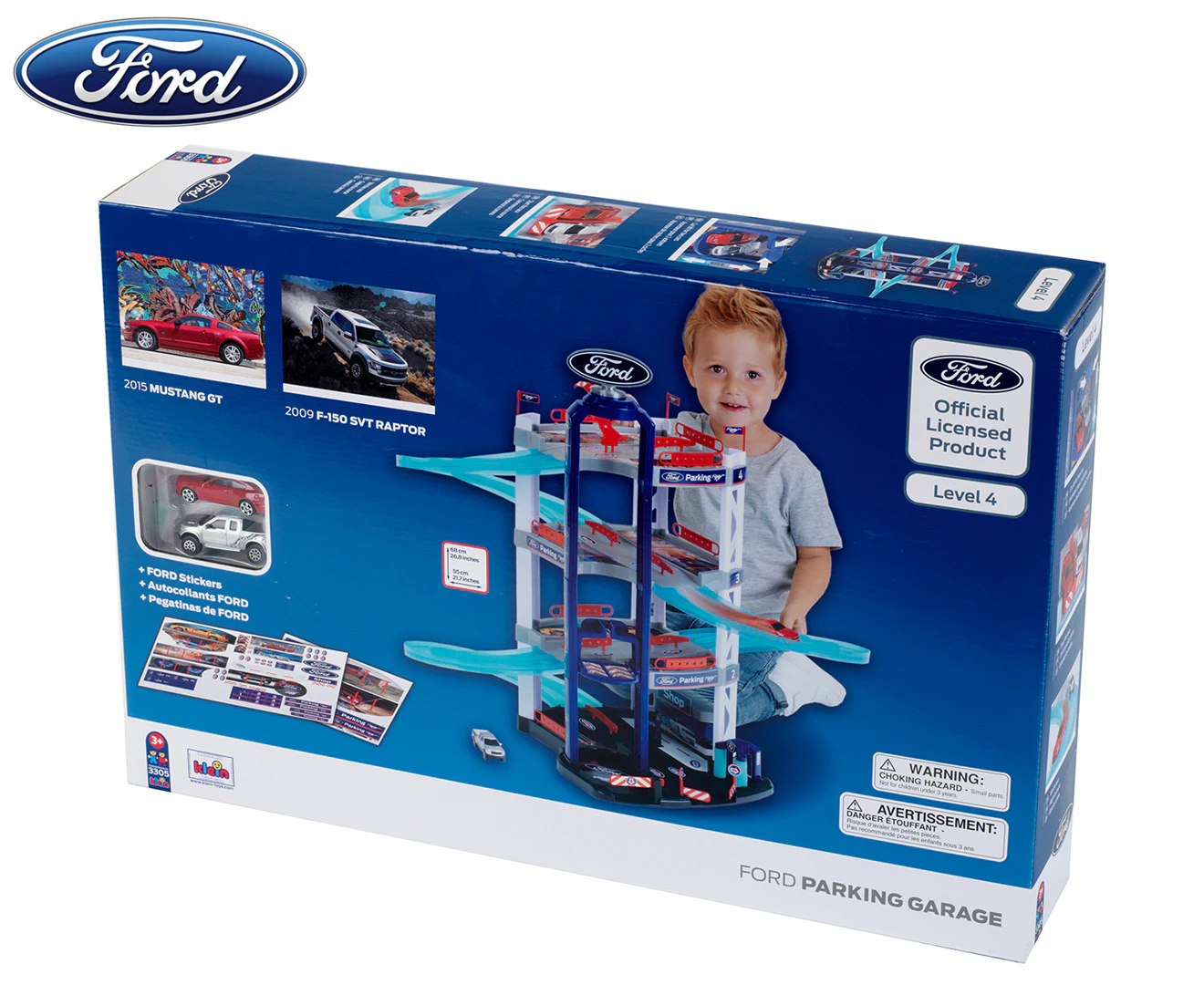 Ford 4-Level Parking Garage Playset