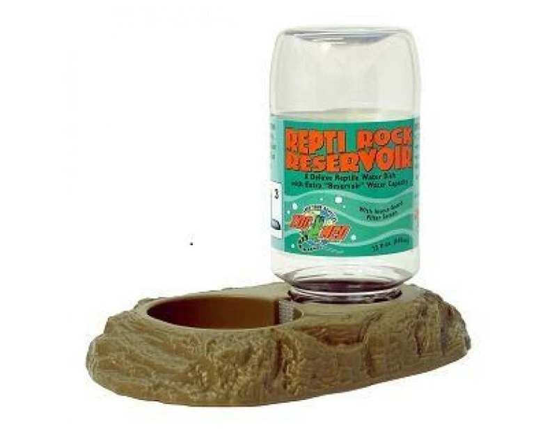 Repti Rock Reservoir 625ml for Reptile Drinking by Zoo Med