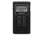 Sangean DT120 Personal Radio with Earphones - Black
