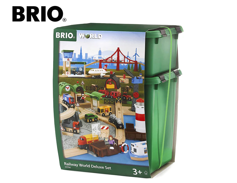 Brio 106-Piece Railway World Deluxe Play Set