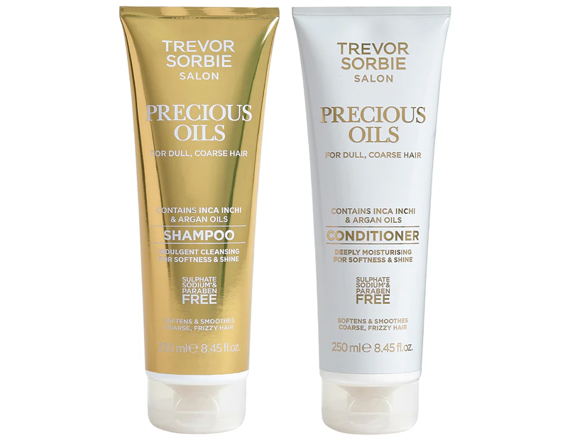 Trevor Sorbie Precious Oils Shampoo + Conditioner Pack 250mL