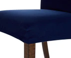 Ortega Home Stretch Dining Chair Cover 6-Pack - Navy