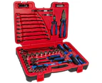 Sp Tools Kit 3/8" Dr Sockets Set 65 Pcs Tool Set In Carry Case Sp51204