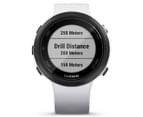 Garmin 26.3mm Swim 2 Fitness Smartwatch - White Stone 3