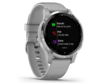 Garmin 45mm Vivoactive 4 GPS Smartwatch - Shadow Grey/Silver