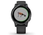 Garmin 40mm Vivoactive 4S GPS Smartwatch - Black/Slate 4