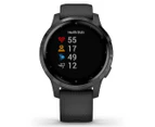 Garmin 40mm Vivoactive 4S GPS Smartwatch - Black/Slate