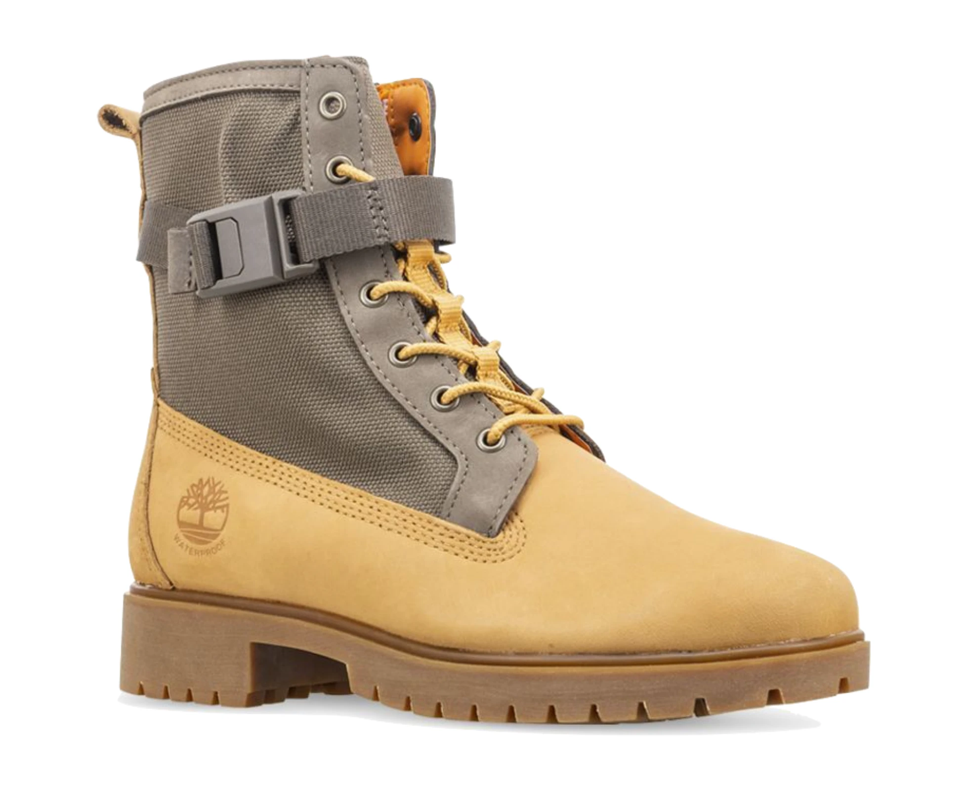 Timberland Women's Jayne Rebotle 100% Waterproof Boots Shoes Winter - Wheat Nubuck