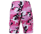 BDU Pink Camo Shorts