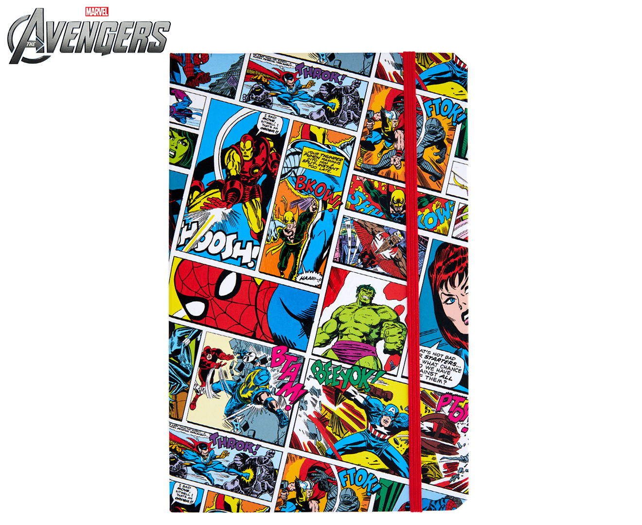 Marvel Comics A5 Notebook - Multi | Catch.com.au