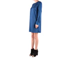 Twin-Set Simona Barbieri Women's Dress In Blue Women Clothing Dresses
