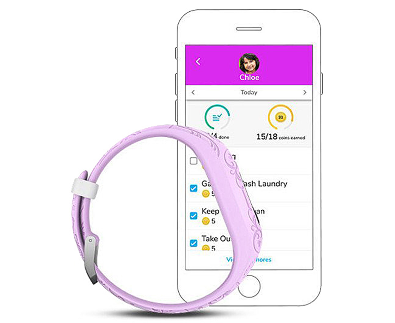 garmin vivofit jr princess purple