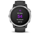 Garmin 42mm Fēnix 6S GPS Smartwatch - Silver/Black